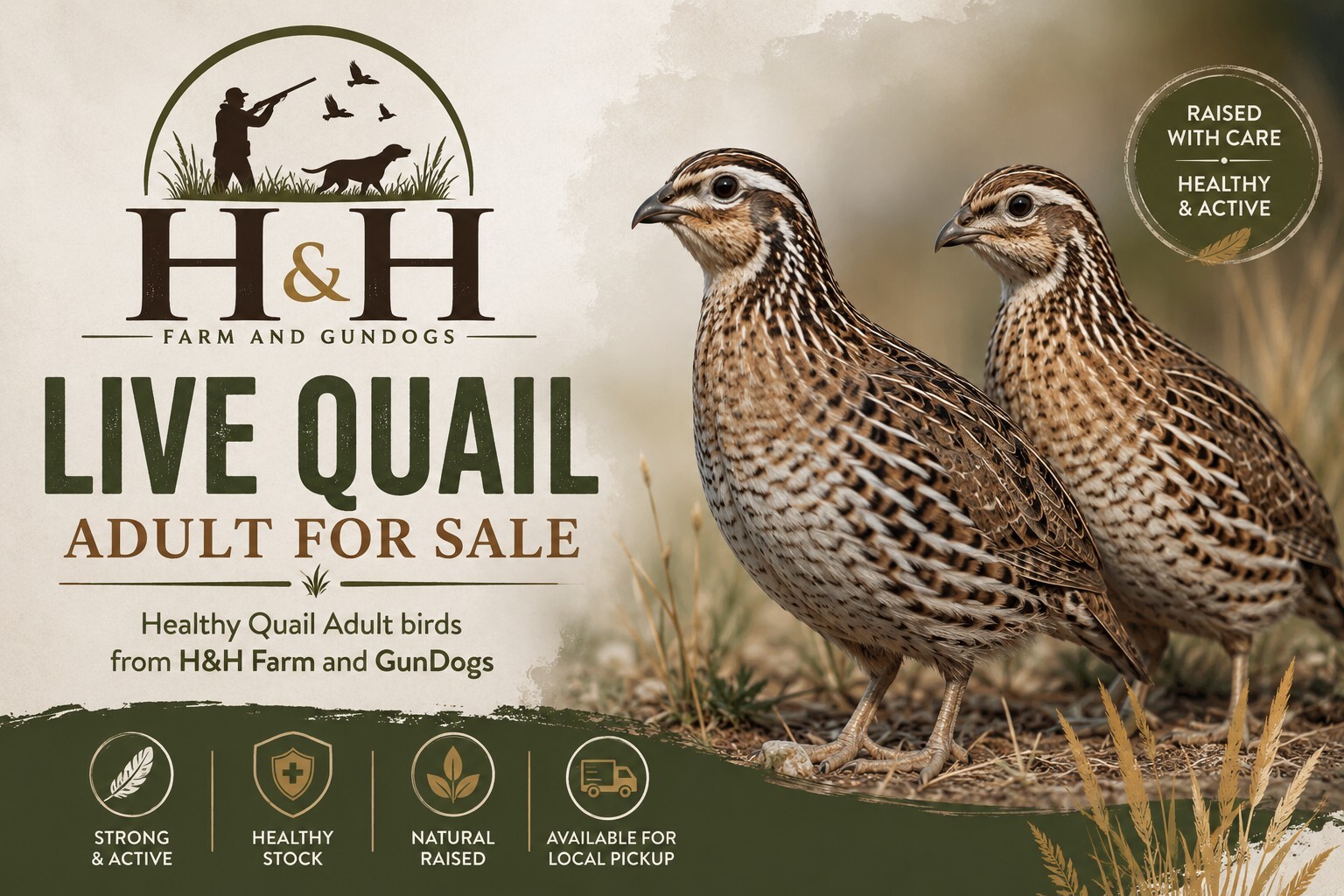 Adult Quail Adult Quail