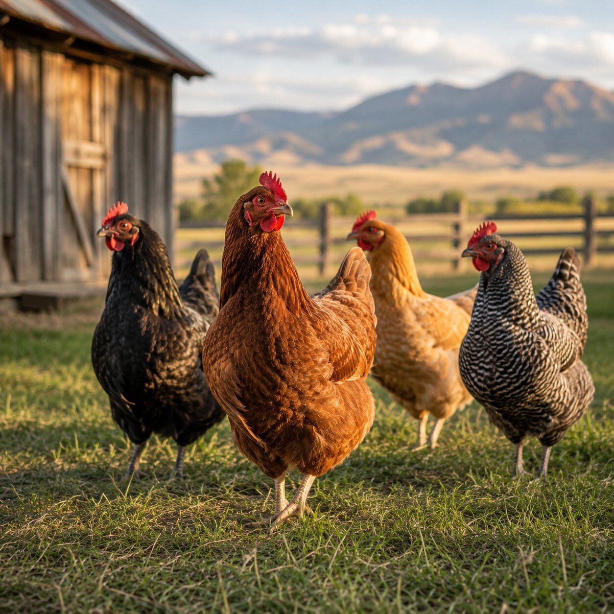 chickens